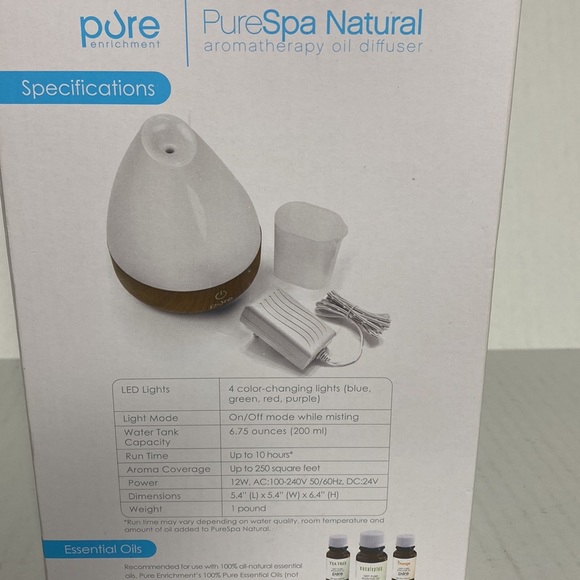 PureSpa Natural Essential Oil Diffuser - Picture 3 of 5
